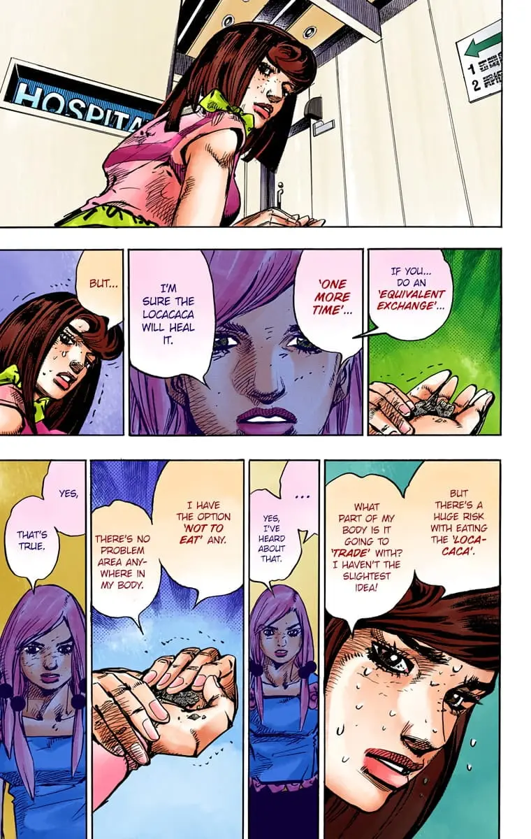 JoJo's Bizarre Adventure, Part 8: JoJolion Colored Manga — Chapter 81 — Page 21