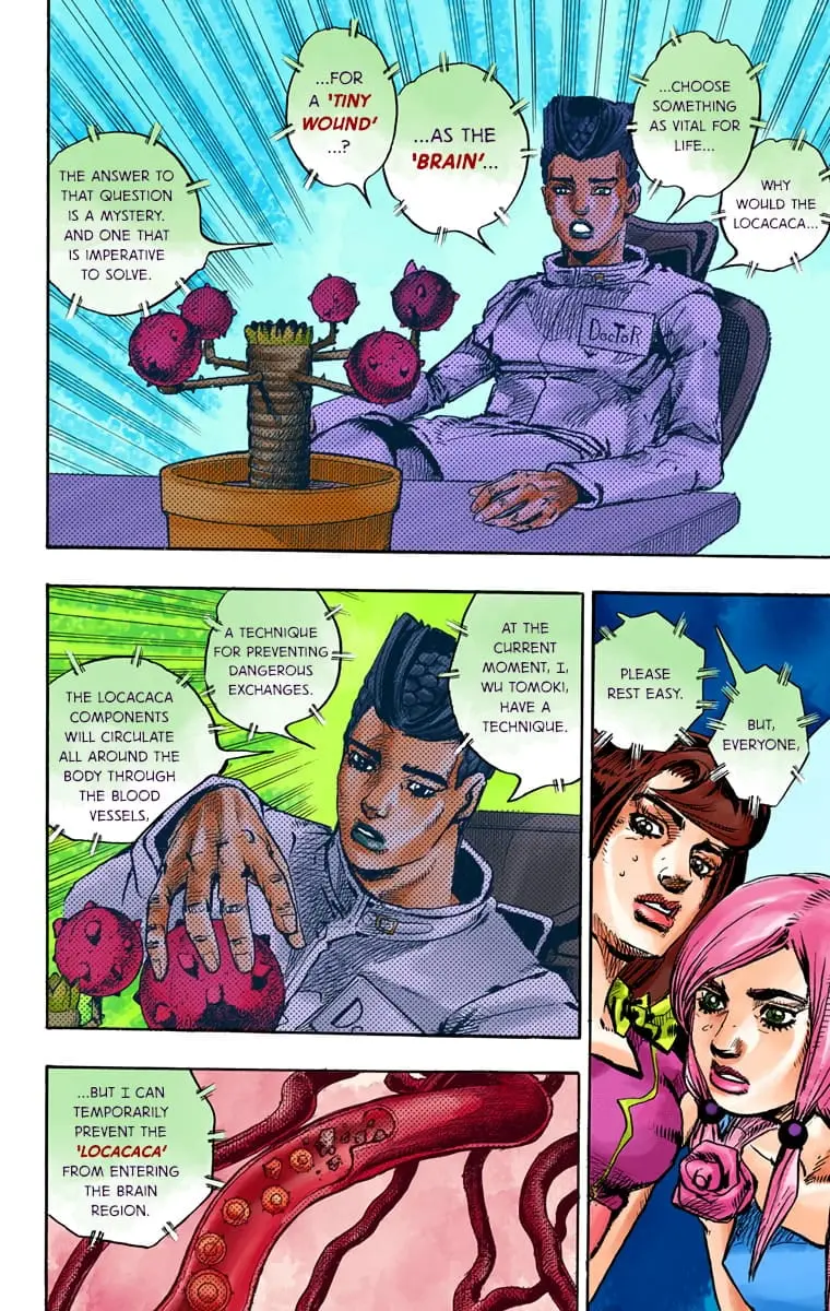 JoJo's Bizarre Adventure, Part 8: JoJolion Colored Manga — Chapter 81 — Page 34