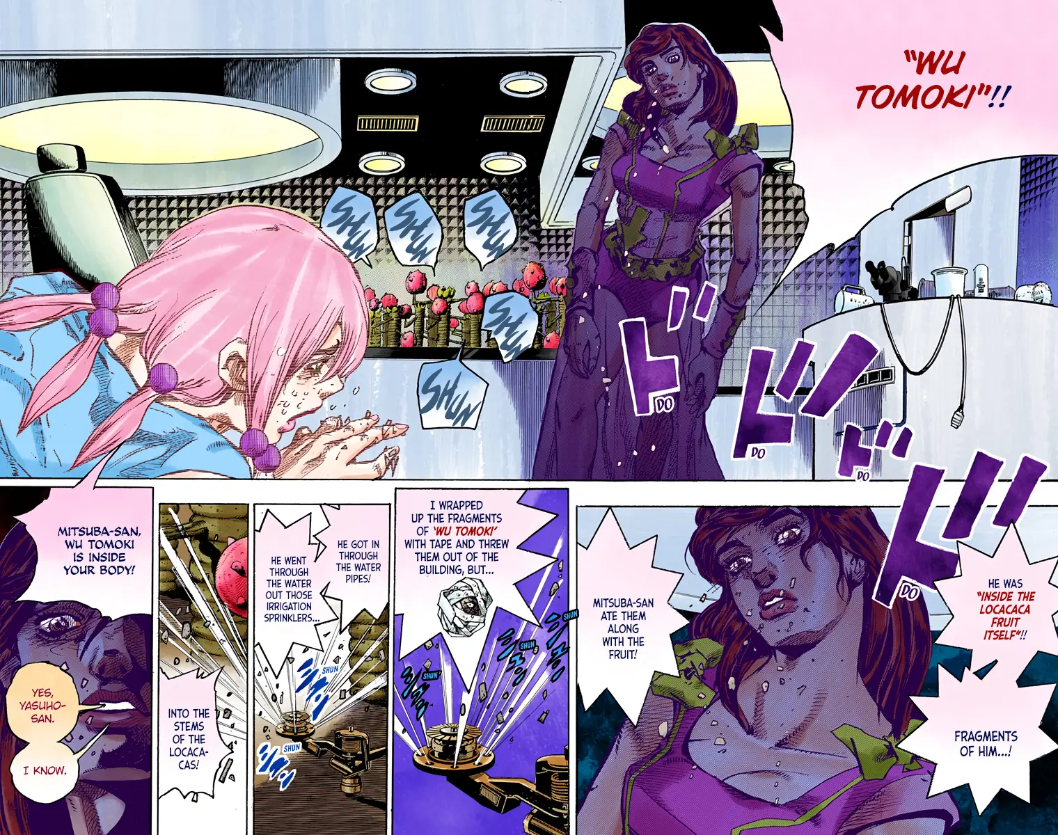 JoJo's Bizarre Adventure, Part 8: JoJolion Colored Manga — Chapter 82 — Page 15