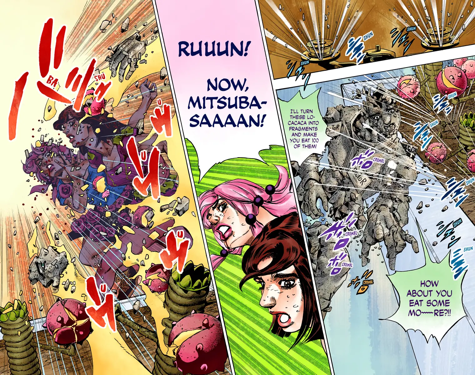 JoJo's Bizarre Adventure, Part 8: JoJolion Colored Manga — Chapter 82 — Page 26