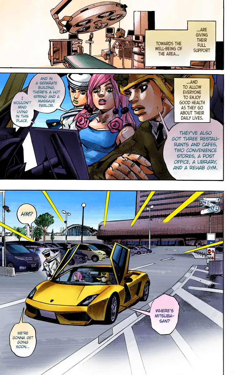 JoJo's Bizarre Adventure, Part 8: JoJolion Colored Manga — Chapter 83 — Page 7