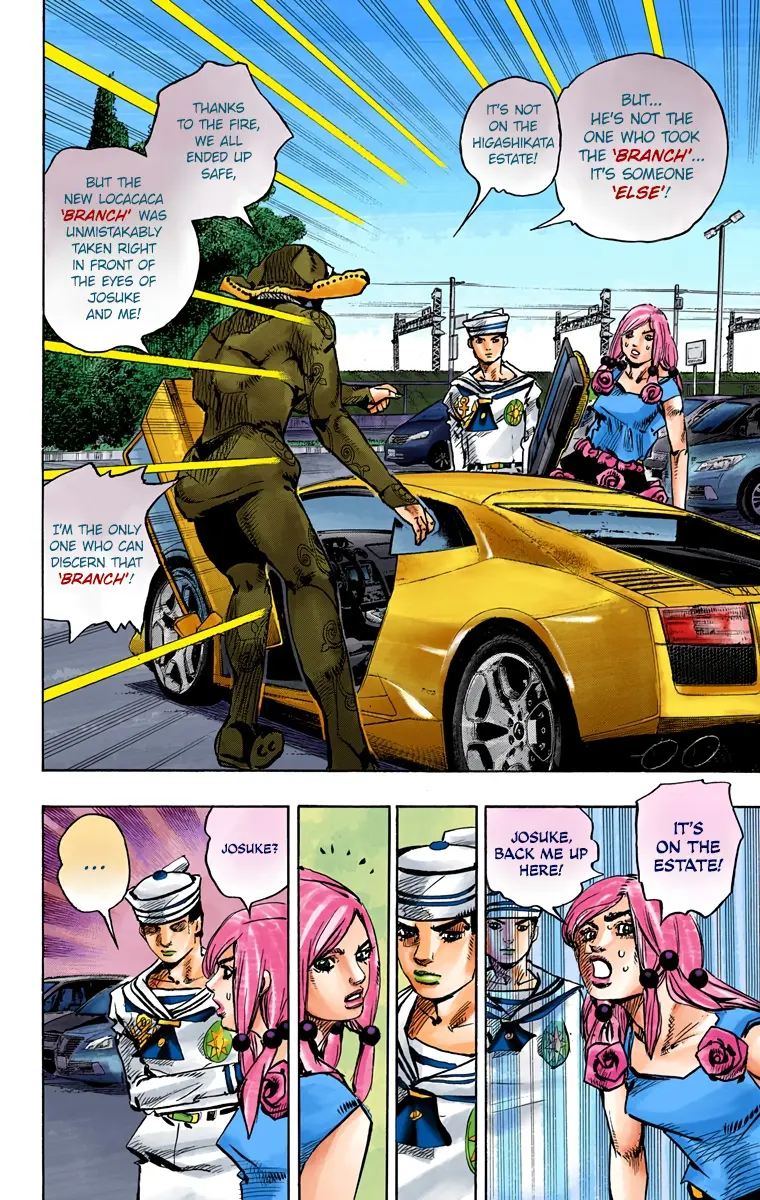 JoJo's Bizarre Adventure, Part 8: JoJolion Colored Manga — Chapter 83 — Page 12