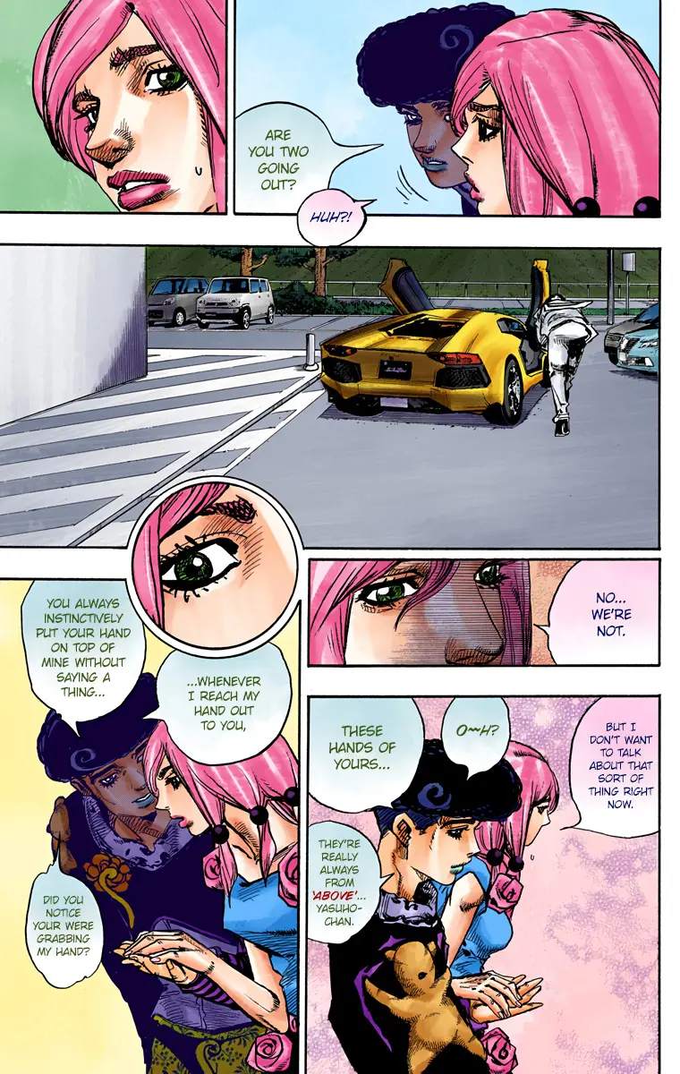 JoJo's Bizarre Adventure, Part 8: JoJolion Colored Manga — Chapter 83 — Page 17