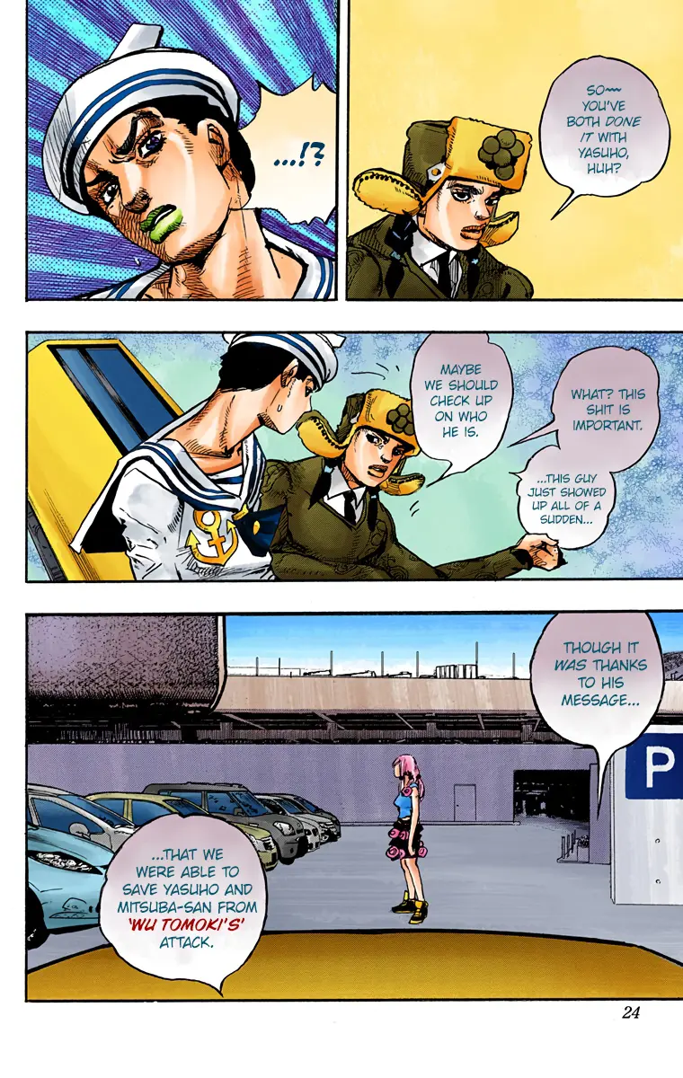 JoJo's Bizarre Adventure, Part 8: JoJolion Colored Manga — Chapter 83 — Page 20