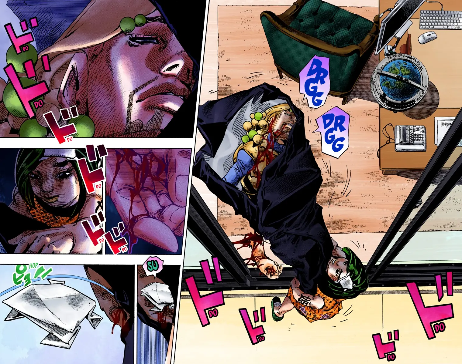 JoJo's Bizarre Adventure, Part 8: JoJolion Colored Manga — Chapter 83 — Page 30