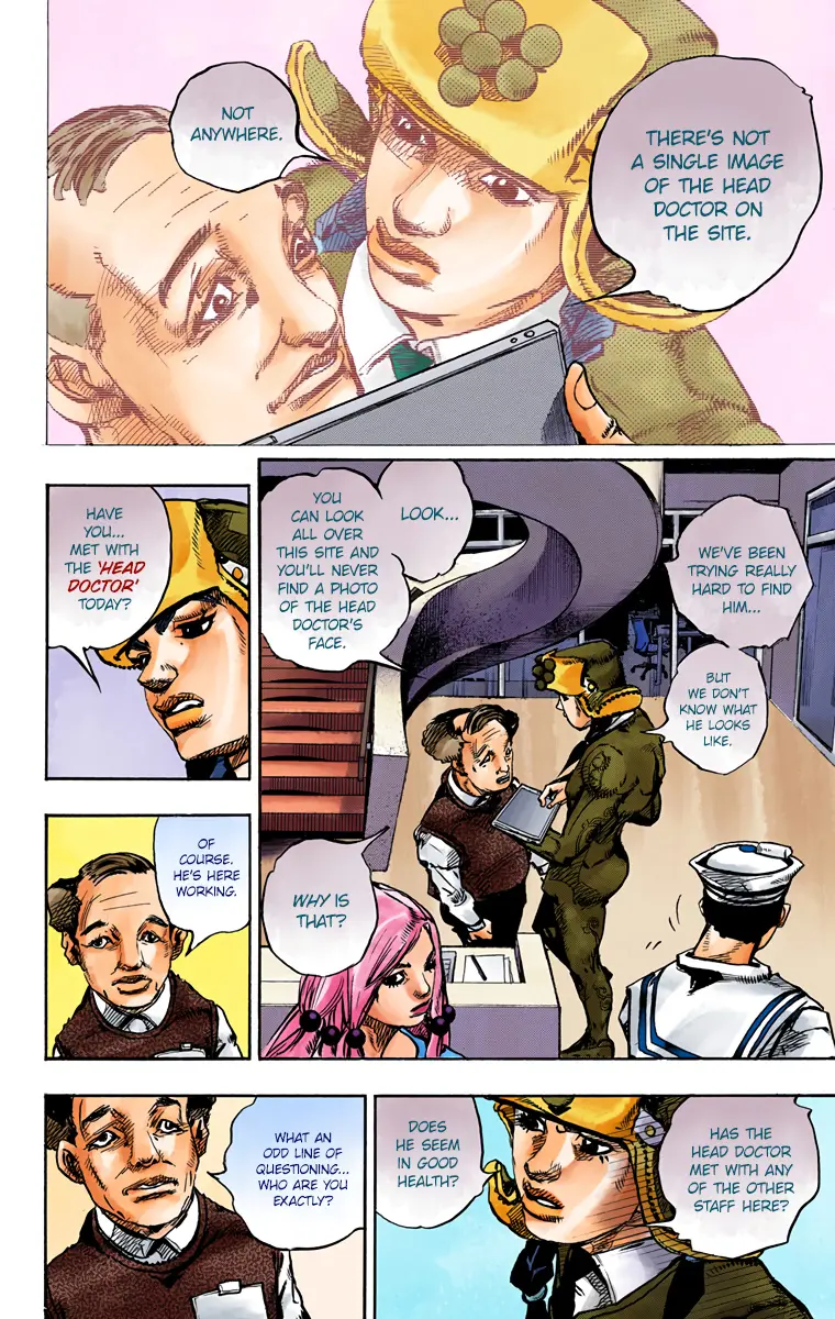 JoJo's Bizarre Adventure, Part 8: JoJolion Colored Manga — Chapter 84 — Page 9