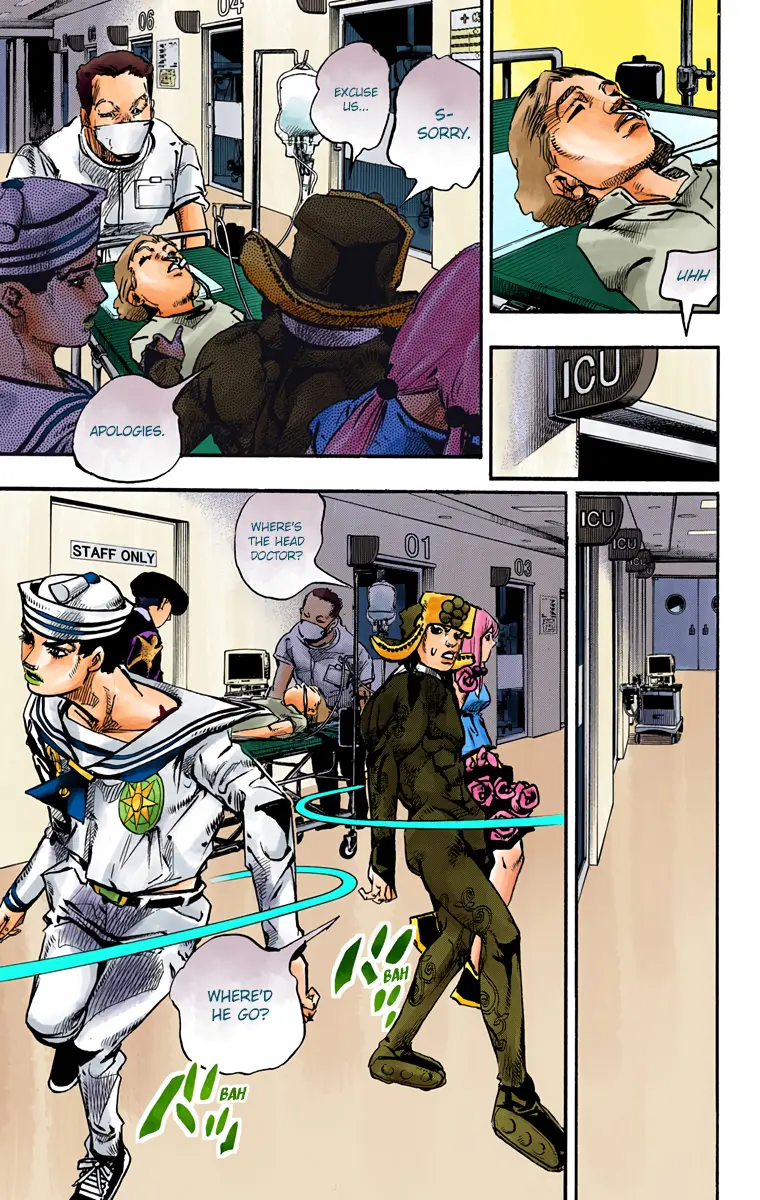 JoJo's Bizarre Adventure, Part 8: JoJolion Colored Manga — Chapter 84 — Page 22