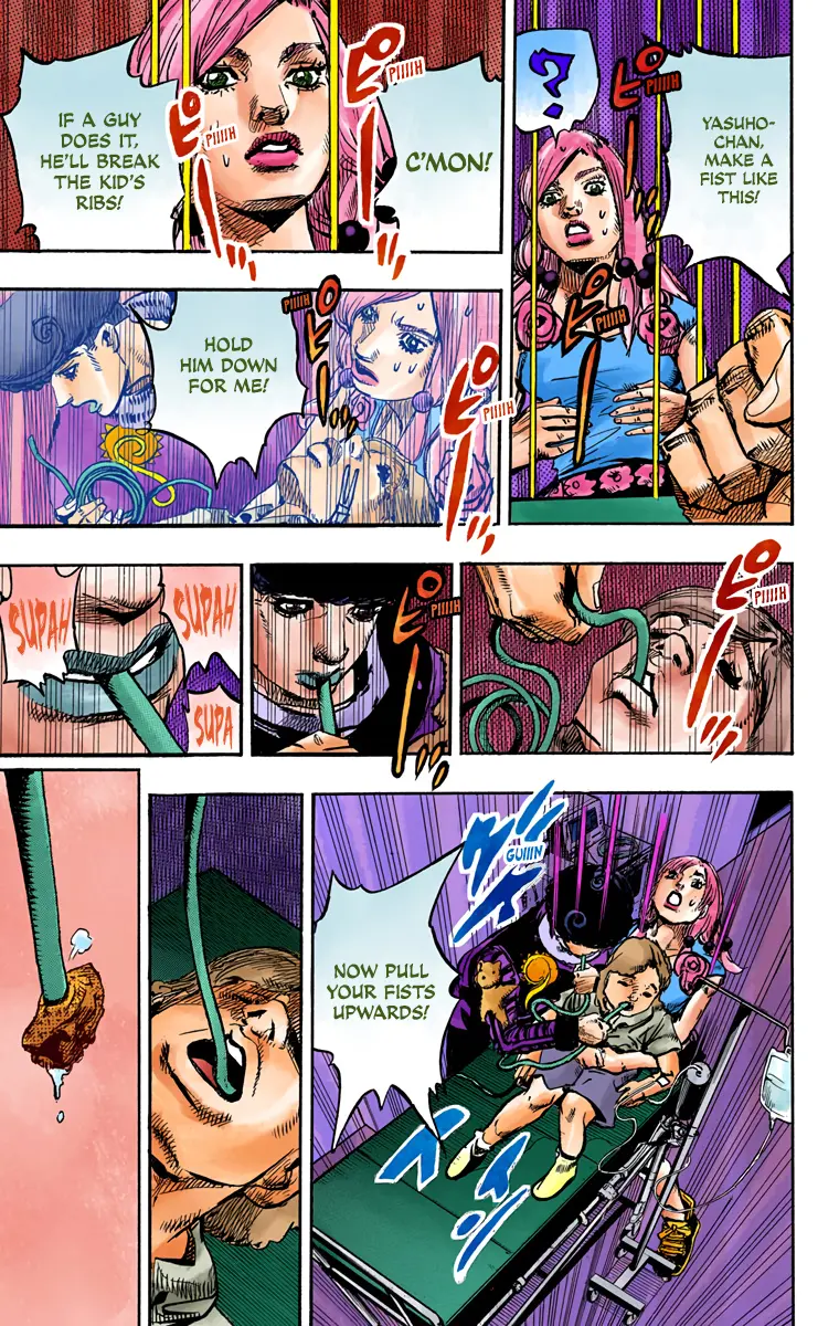 JoJo's Bizarre Adventure, Part 8: JoJolion Colored Manga — Chapter 84 — Page 26
