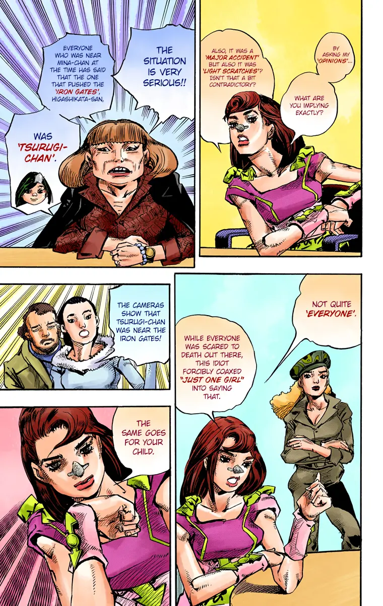 JoJo's Bizarre Adventure, Part 8: JoJolion Colored Manga — Chapter 84 — Page 39