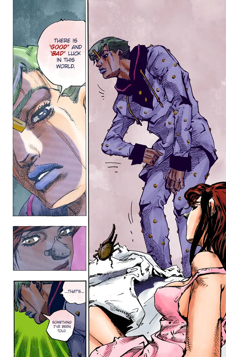JoJo's Bizarre Adventure, Part 8: JoJolion Colored Manga — Chapter 85 — Page 9