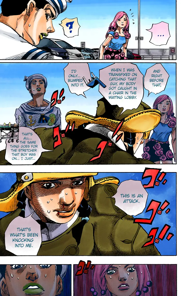 JoJo's Bizarre Adventure, Part 8: JoJolion Colored Manga — Chapter 85 — Page 37