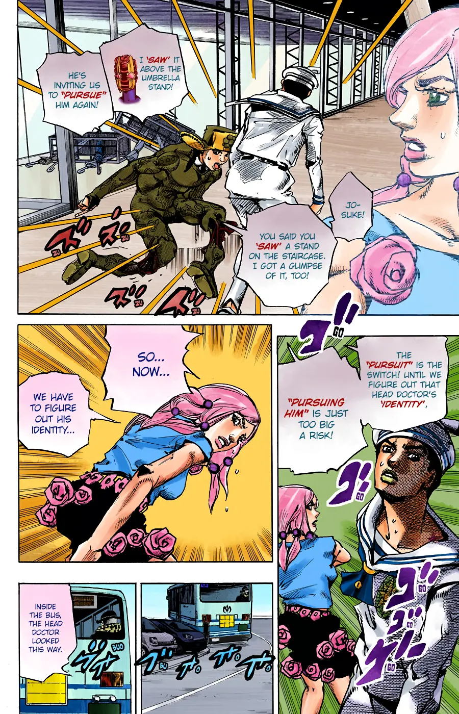 JoJo's Bizarre Adventure, Part 8: JoJolion Colored Manga — Chapter 86 — Page 7