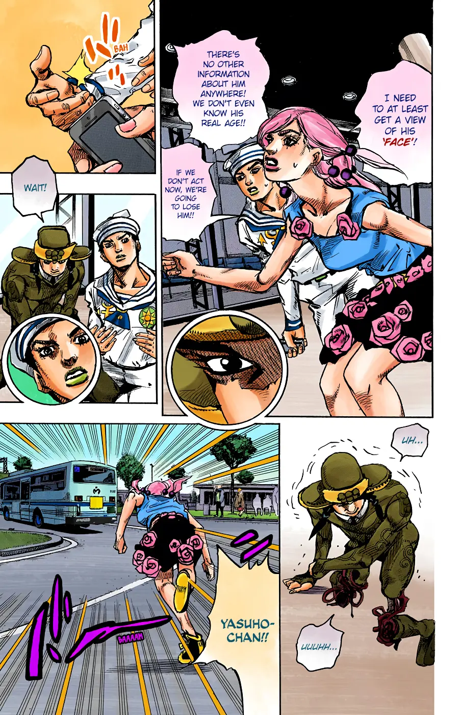 JoJo's Bizarre Adventure, Part 8: JoJolion Colored Manga — Chapter 86 — Page 8