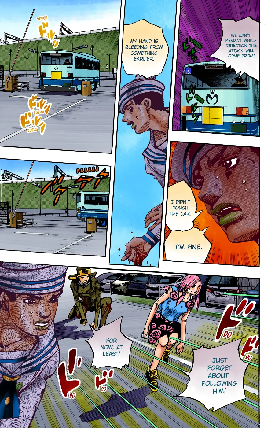 JoJo's Bizarre Adventure, Part 8: JoJolion Colored Manga — Chapter 86 — Page 20