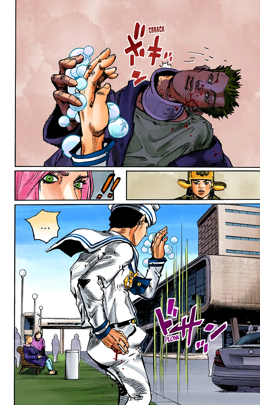 JoJo's Bizarre Adventure, Part 8: JoJolion Colored Manga — Chapter 86 — Page 23