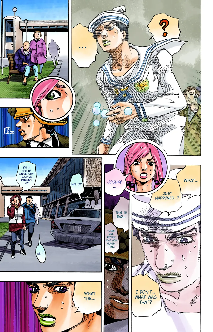 JoJo's Bizarre Adventure, Part 8: JoJolion Colored Manga — Chapter 86 — Page 24