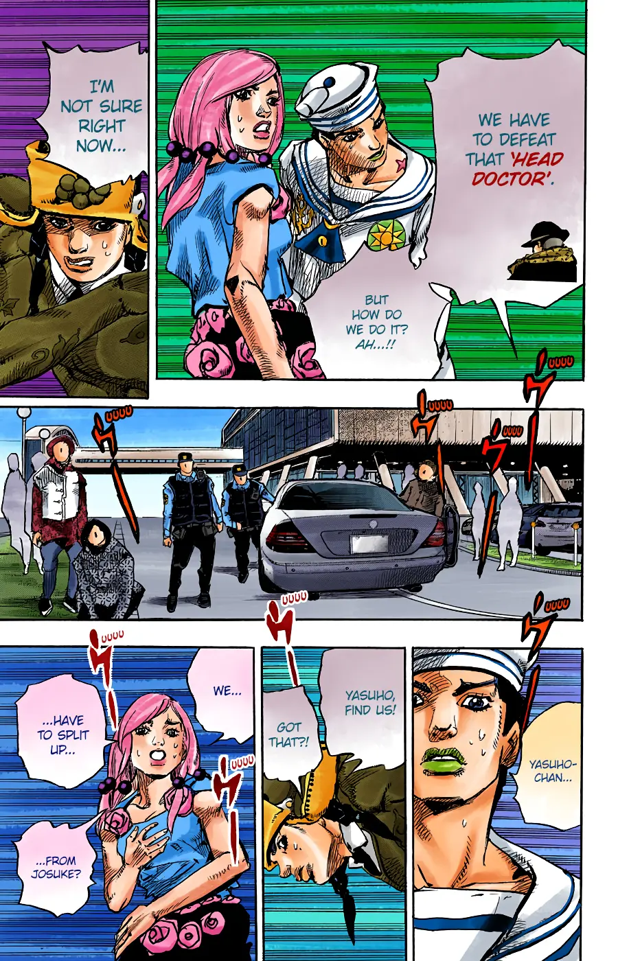JoJo's Bizarre Adventure, Part 8: JoJolion Colored Manga — Chapter 86 — Page 28