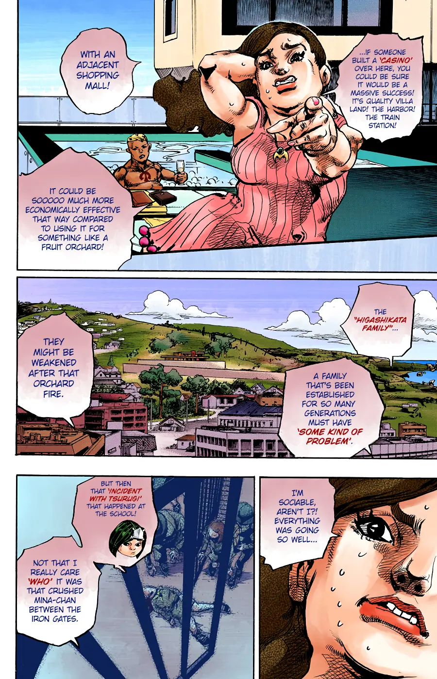 JoJo's Bizarre Adventure, Part 8: JoJolion Colored Manga — Chapter 86 — Page 36