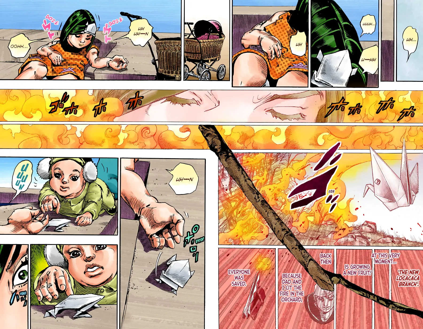 JoJo's Bizarre Adventure, Part 8: JoJolion Colored Manga — Chapter 87 — Page 11