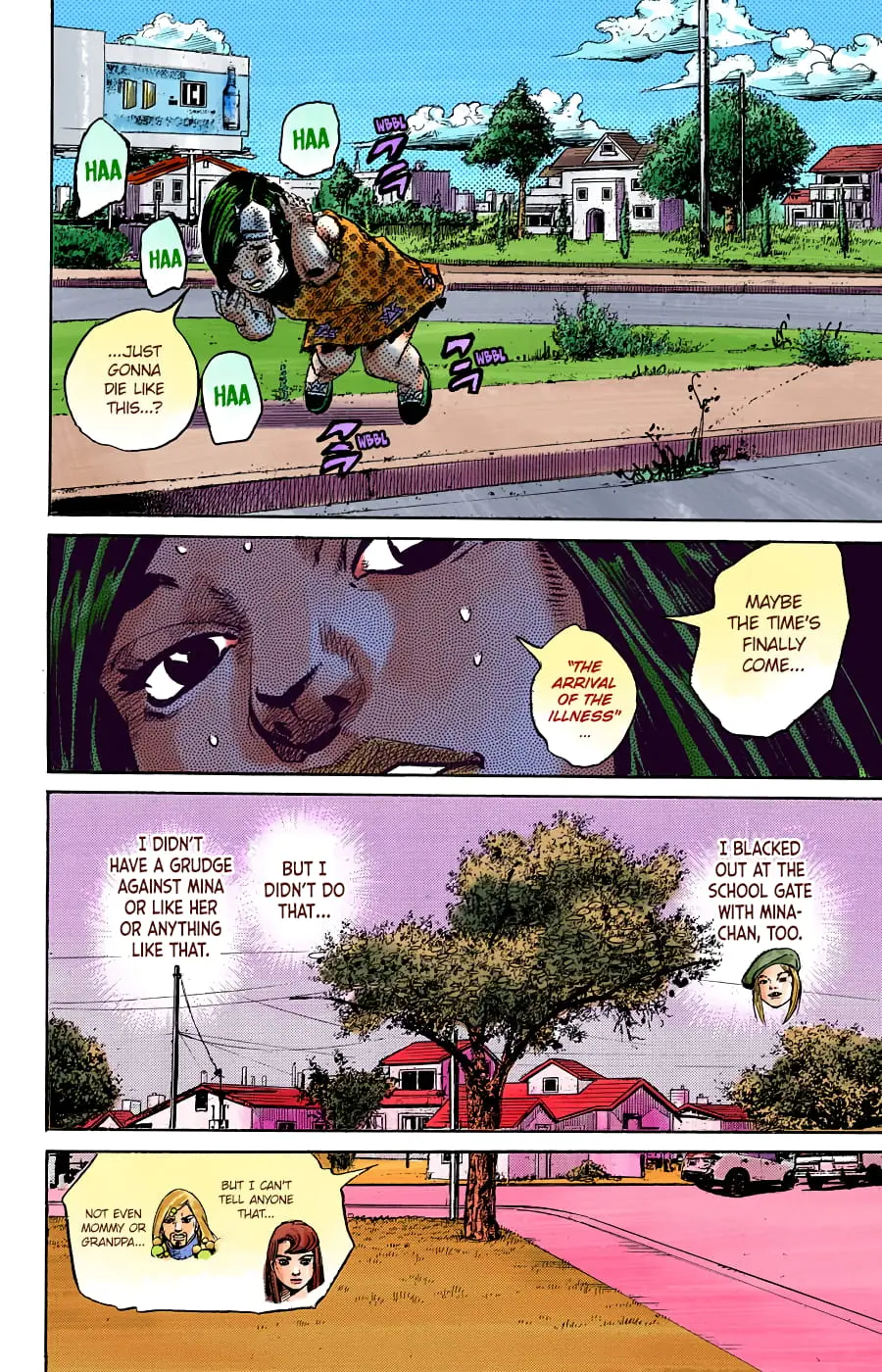 JoJo's Bizarre Adventure, Part 8: JoJolion Colored Manga — Chapter 87 — Page 16