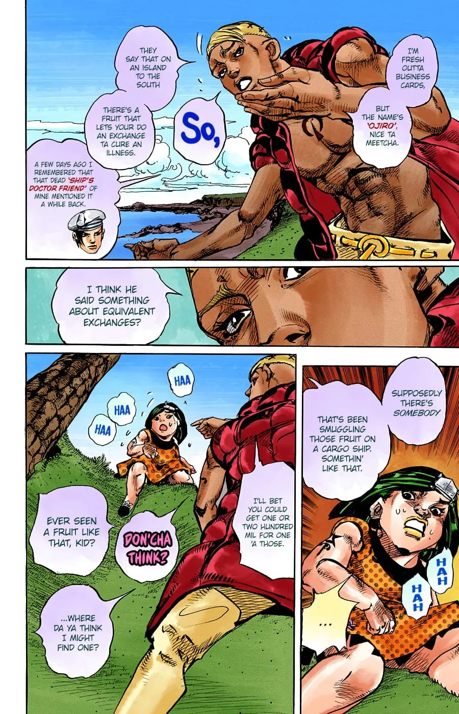 JoJo's Bizarre Adventure, Part 8: JoJolion Colored Manga — Chapter 87 — Page 23