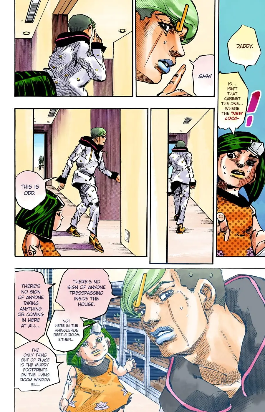 JoJo's Bizarre Adventure, Part 8: JoJolion Colored Manga — Chapter 87 — Page 35