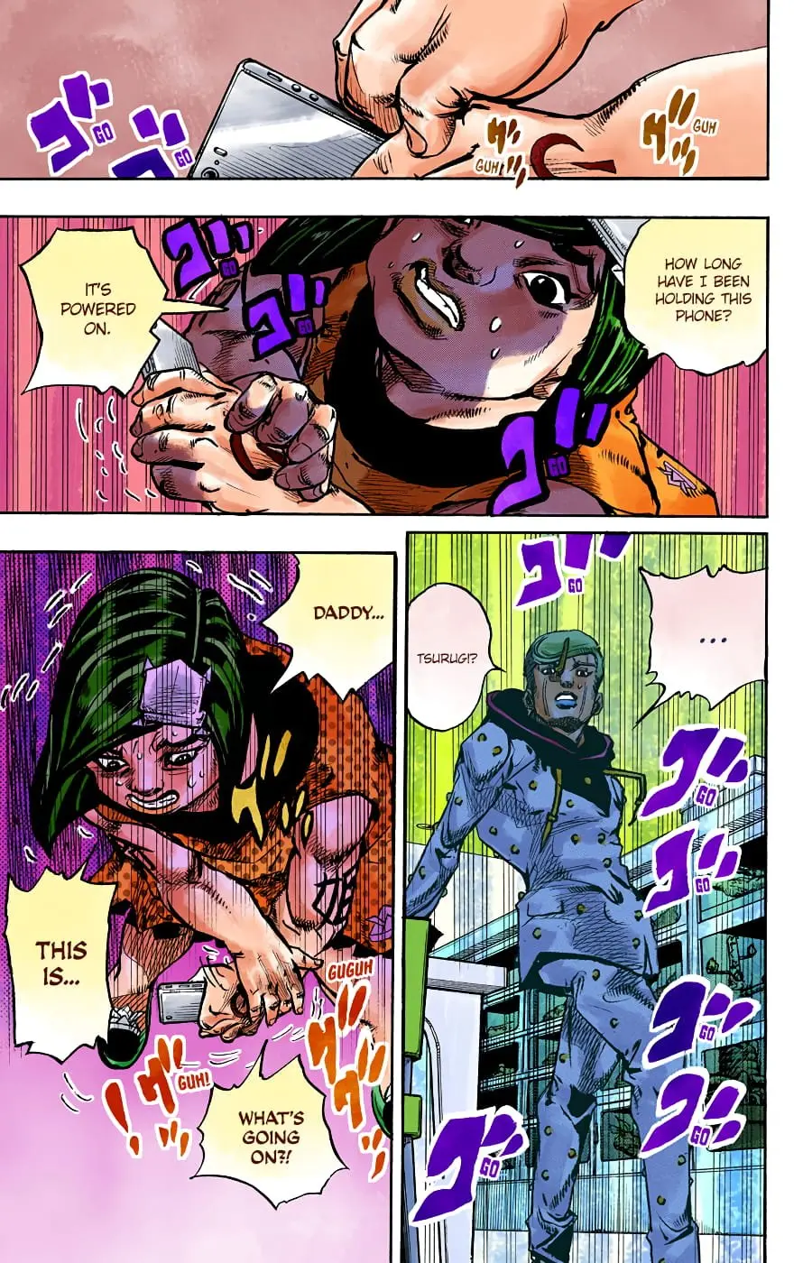JoJo's Bizarre Adventure, Part 8: JoJolion Colored Manga — Chapter 87 — Page 38