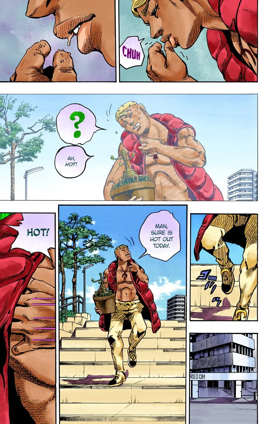 JoJo's Bizarre Adventure, Part 8: JoJolion Colored Manga — Chapter 88 — Page 22