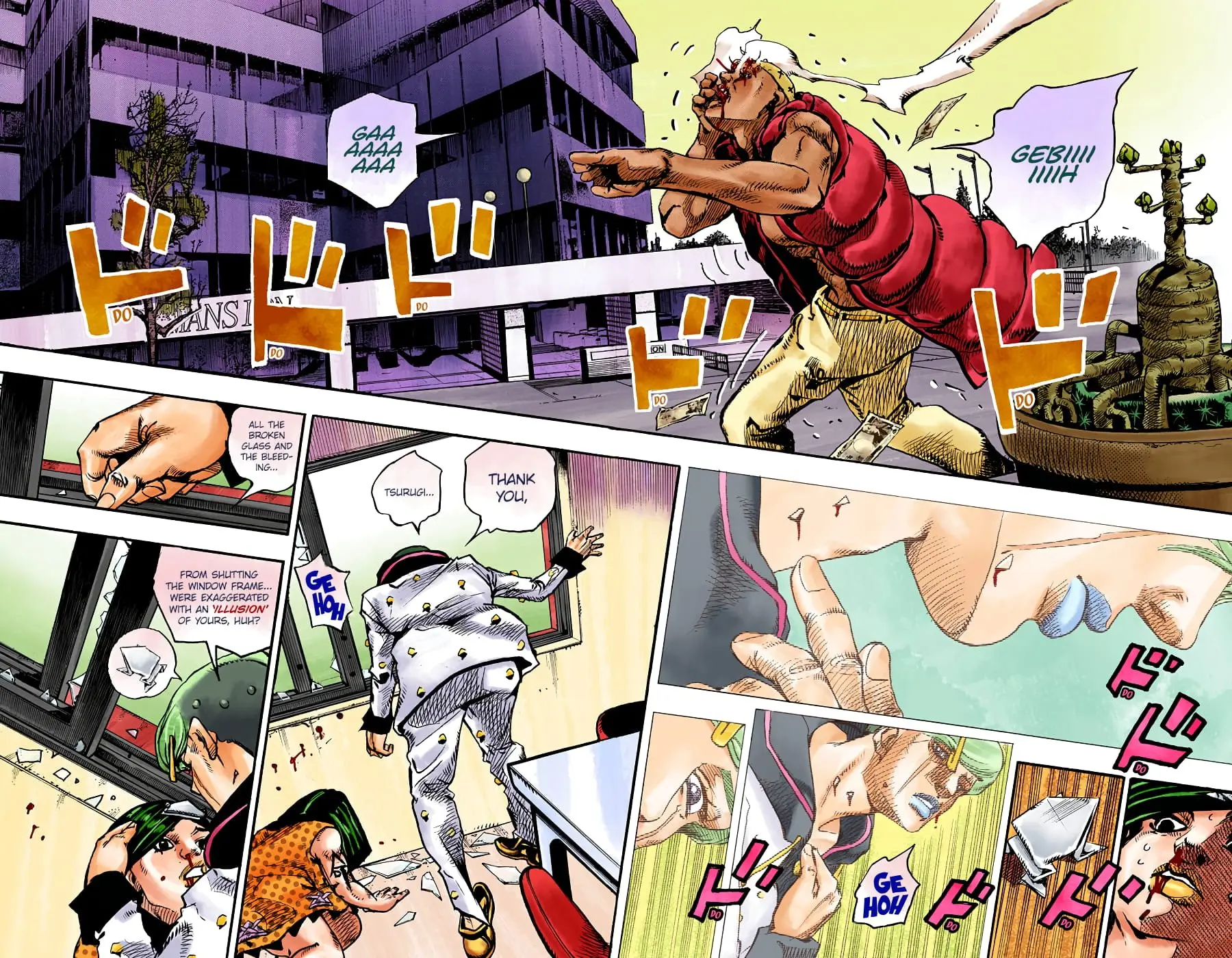 JoJo's Bizarre Adventure, Part 8: JoJolion Colored Manga — Chapter 88 — Page 27
