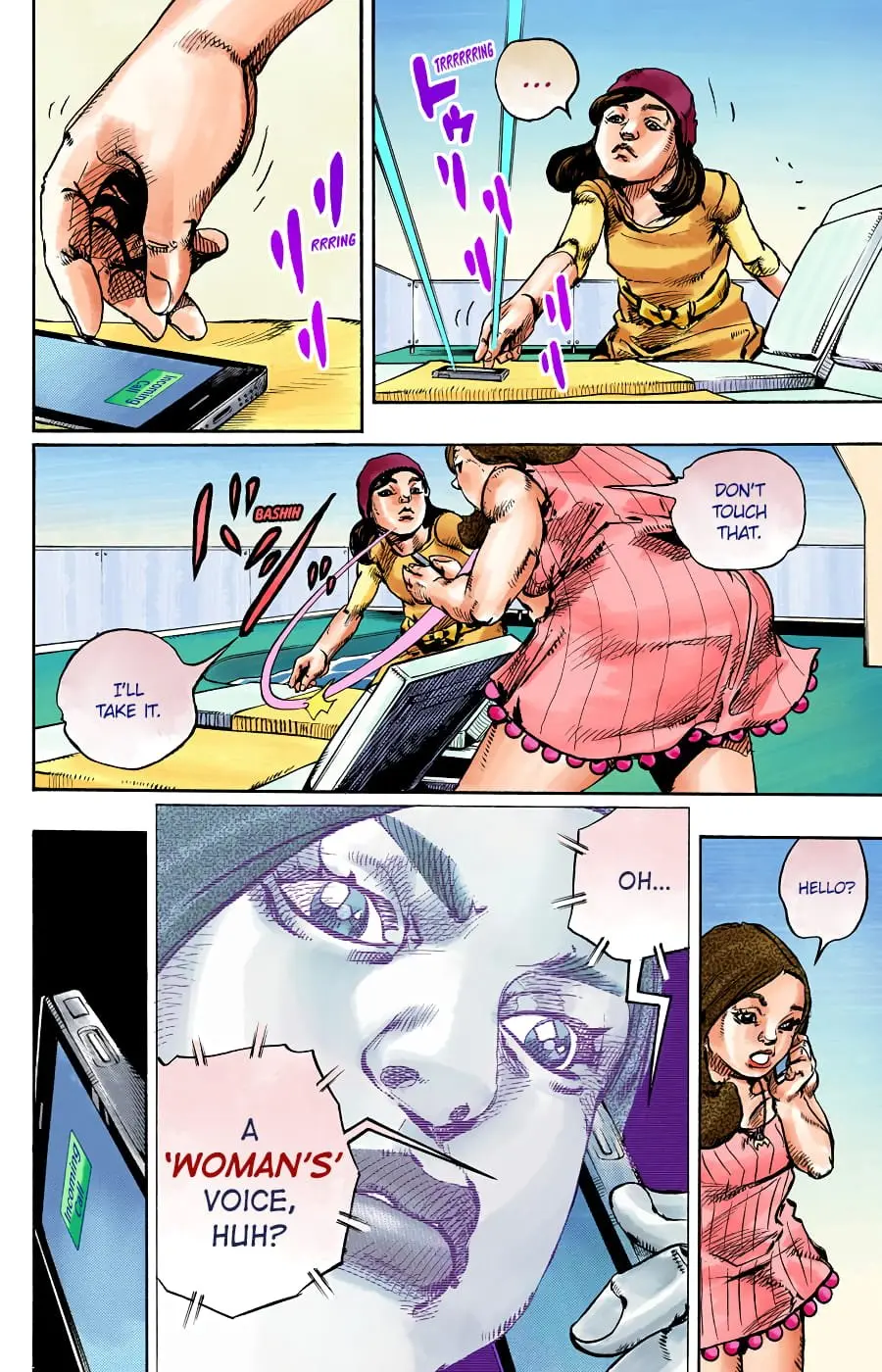 JoJo's Bizarre Adventure, Part 8: JoJolion Colored Manga — Chapter 88 — Page 32