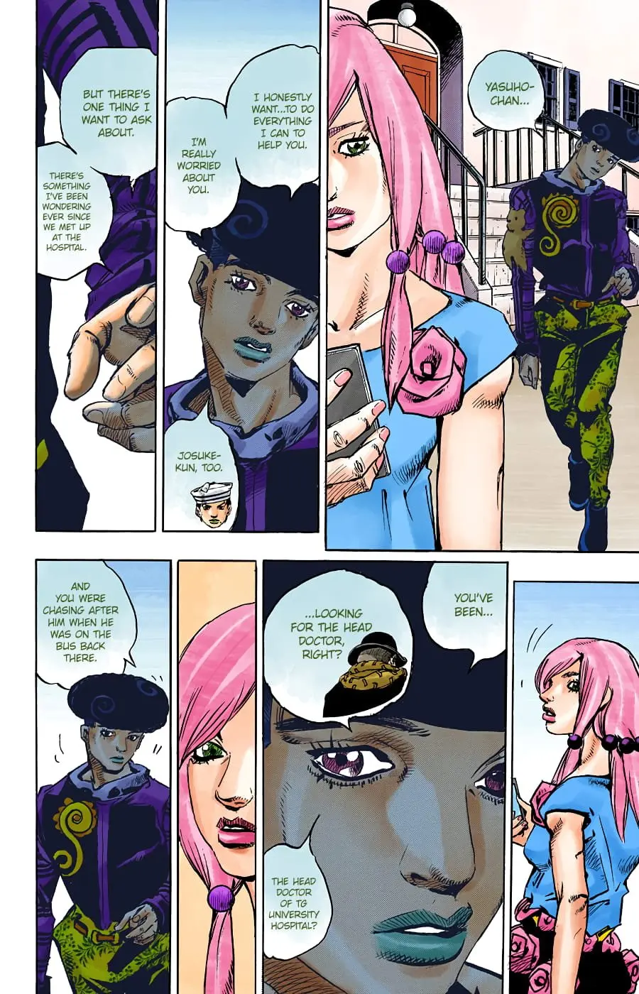 JoJo's Bizarre Adventure, Part 8: JoJolion Colored Manga — Chapter 90 — Page 28