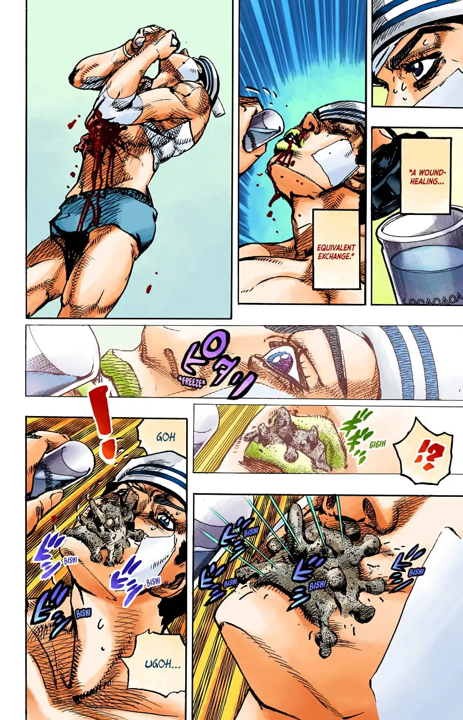 JoJo's Bizarre Adventure, Part 8: JoJolion Colored Manga — Chapter 92 — Page 29