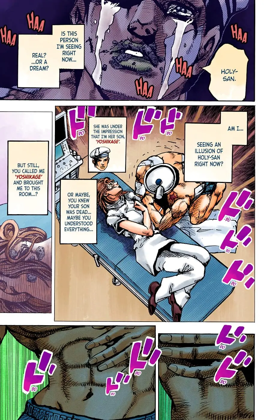 JoJo's Bizarre Adventure, Part 8: JoJolion Colored Manga — Chapter 92 — Page 36