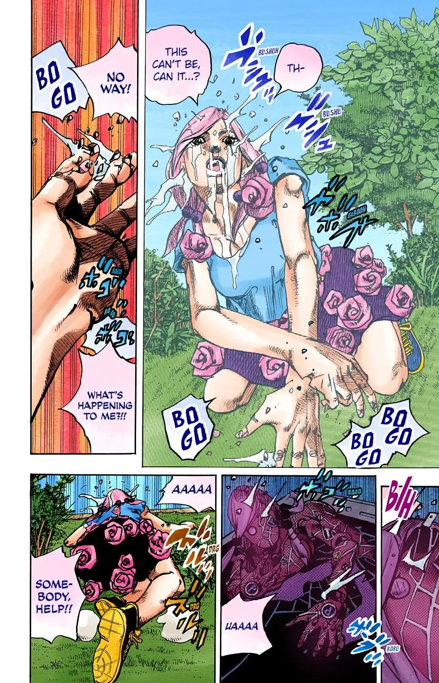 JoJo's Bizarre Adventure, Part 8: JoJolion Colored Manga — Chapter 94 — Page 7