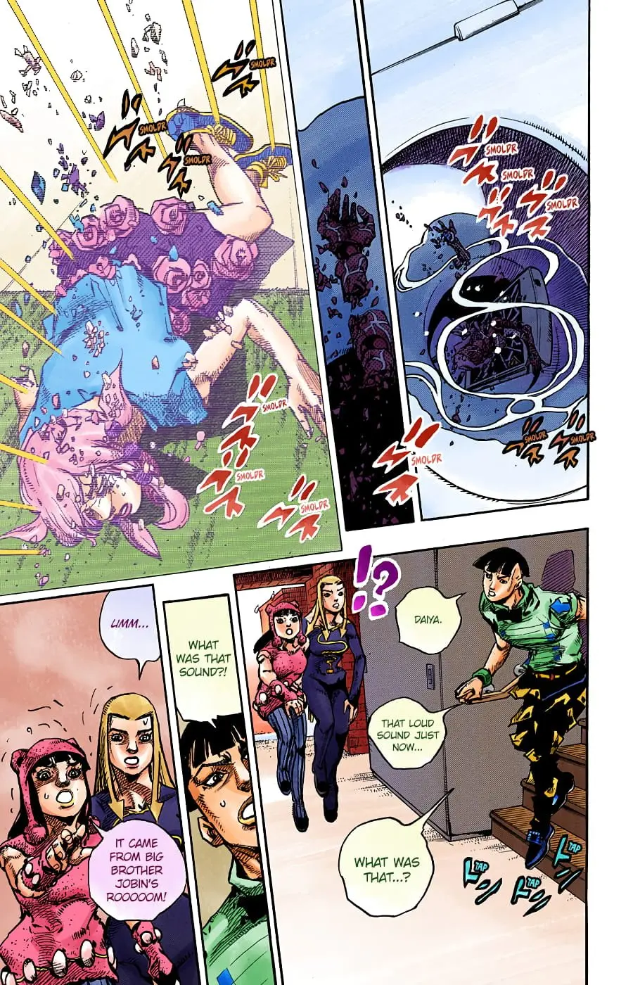 JoJo's Bizarre Adventure, Part 8: JoJolion Colored Manga — Chapter 94 — Page 33