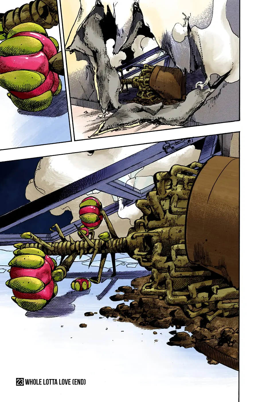 JoJo's Bizarre Adventure, Part 8: JoJolion Colored Manga — Chapter 94 — Page 35