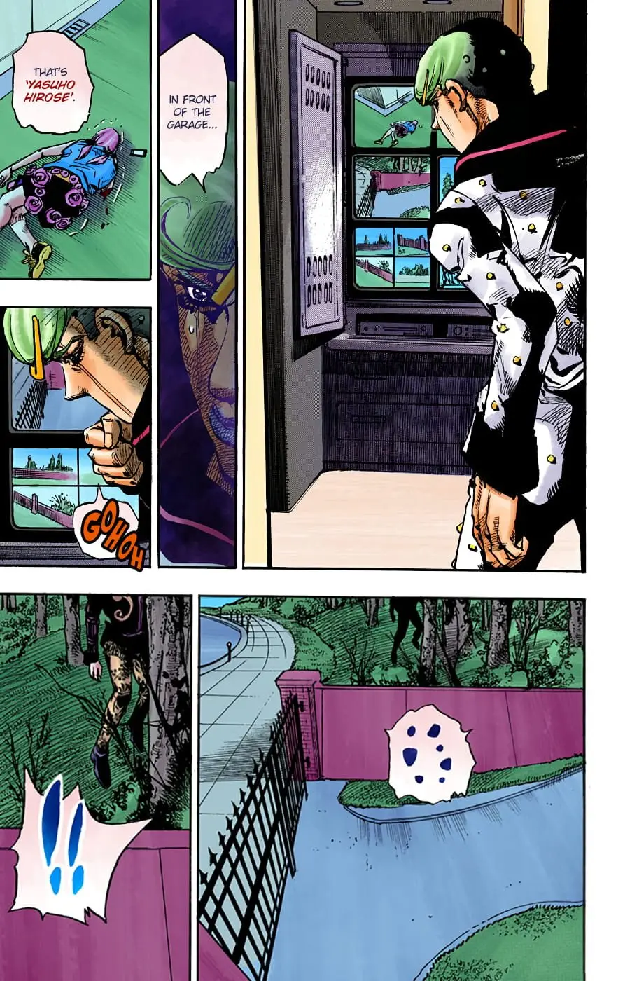 JoJo's Bizarre Adventure, Part 8: JoJolion Colored Manga — Chapter 97 — Page 12