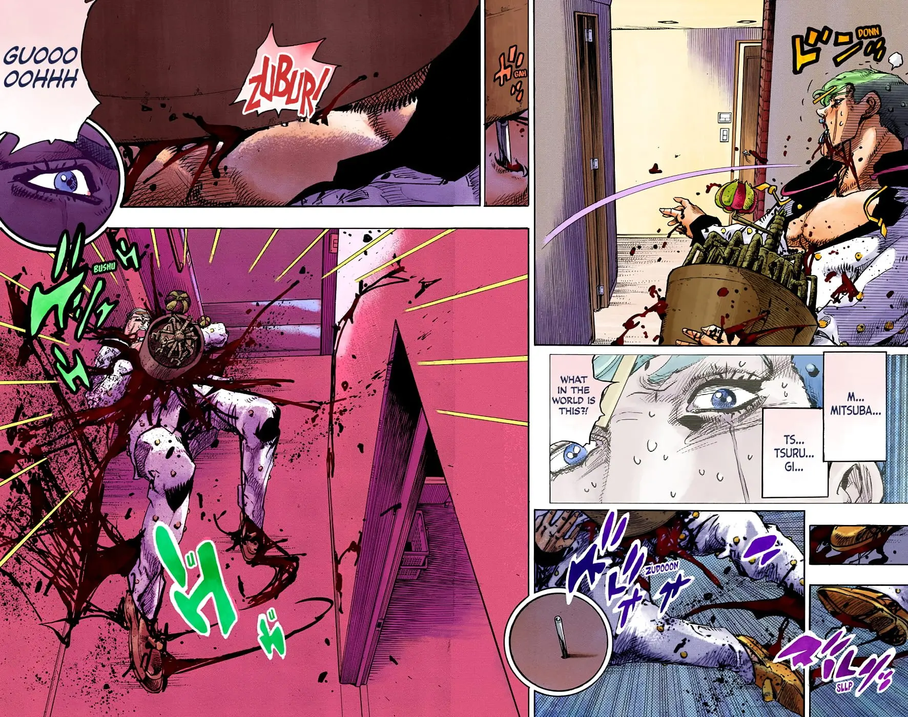 JoJo's Bizarre Adventure, Part 8: JoJolion Colored Manga — Chapter 97 — Page 17