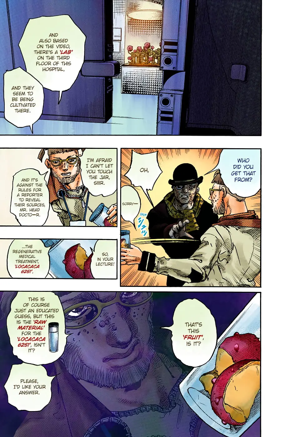 JoJo's Bizarre Adventure, Part 8: JoJolion Colored Manga — Chapter 97 — Page 29