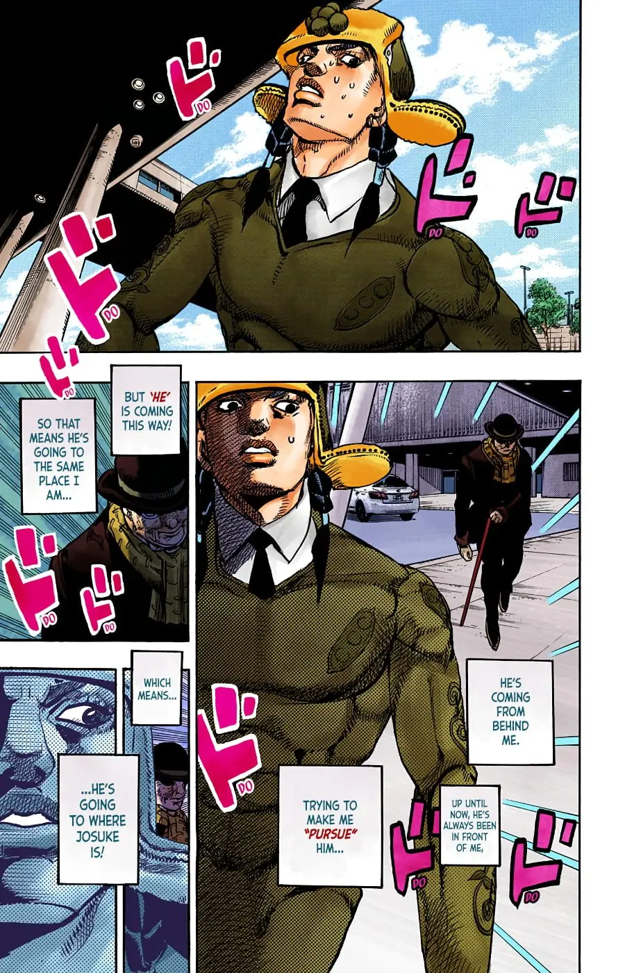JoJo's Bizarre Adventure, Part 8: JoJolion Colored Manga — Chapter 97 — Page 38