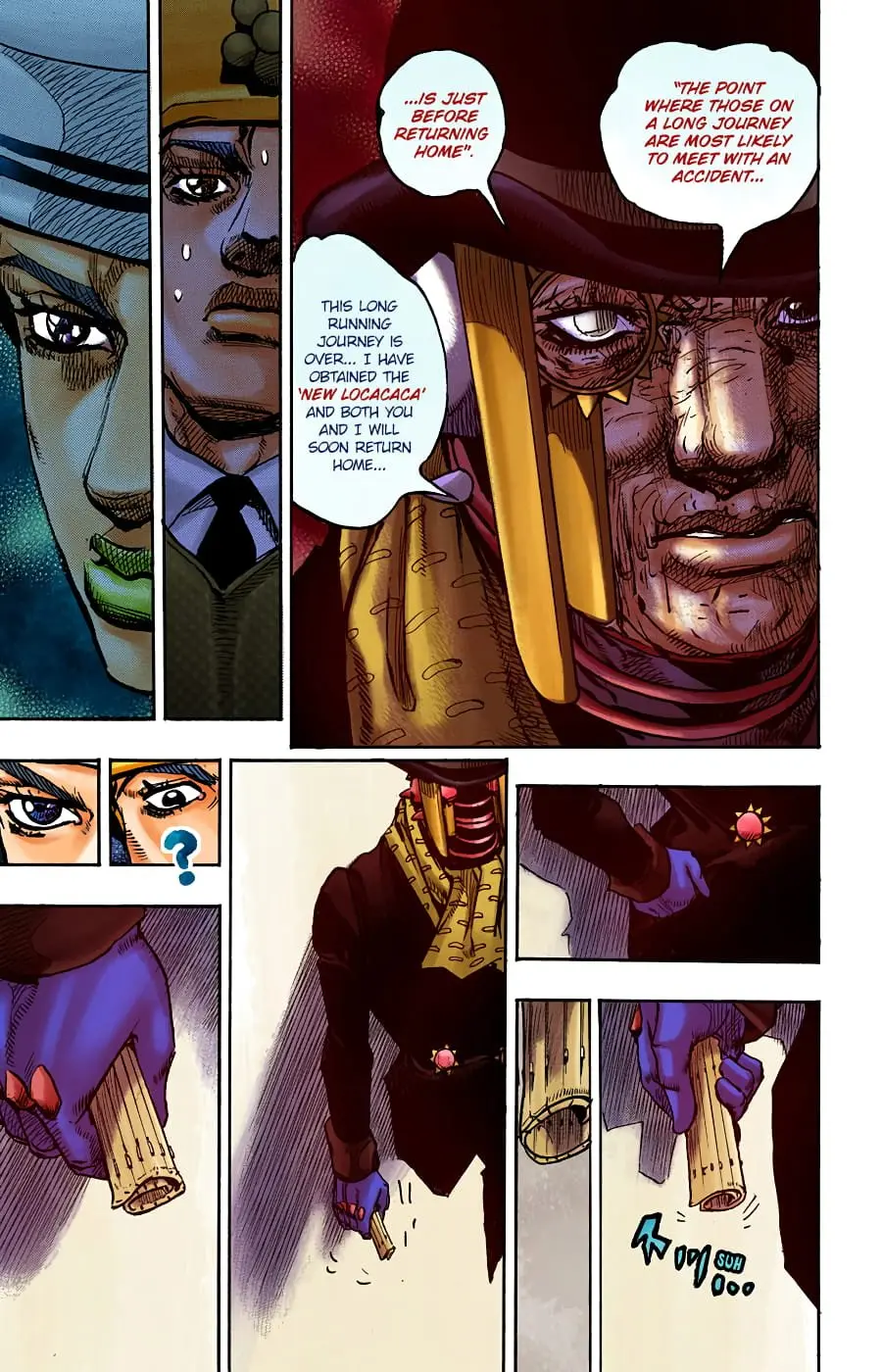 JoJo's Bizarre Adventure, Part 8: JoJolion Colored Manga — Chapter 98 — Page 26