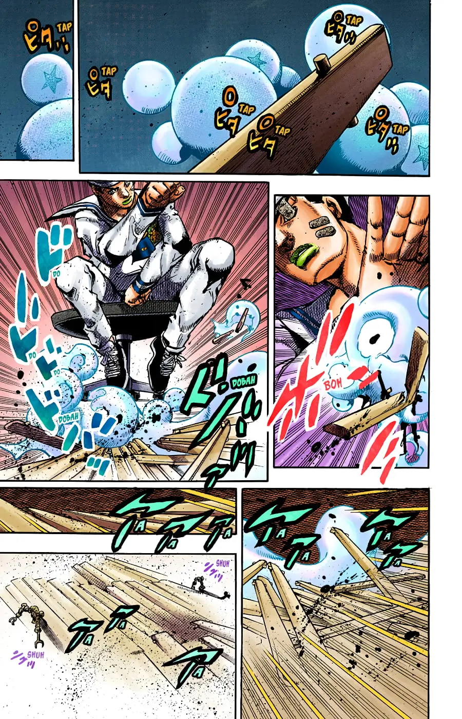 JoJo's Bizarre Adventure, Part 8: JoJolion Colored Manga — Chapter 98 — Page 33