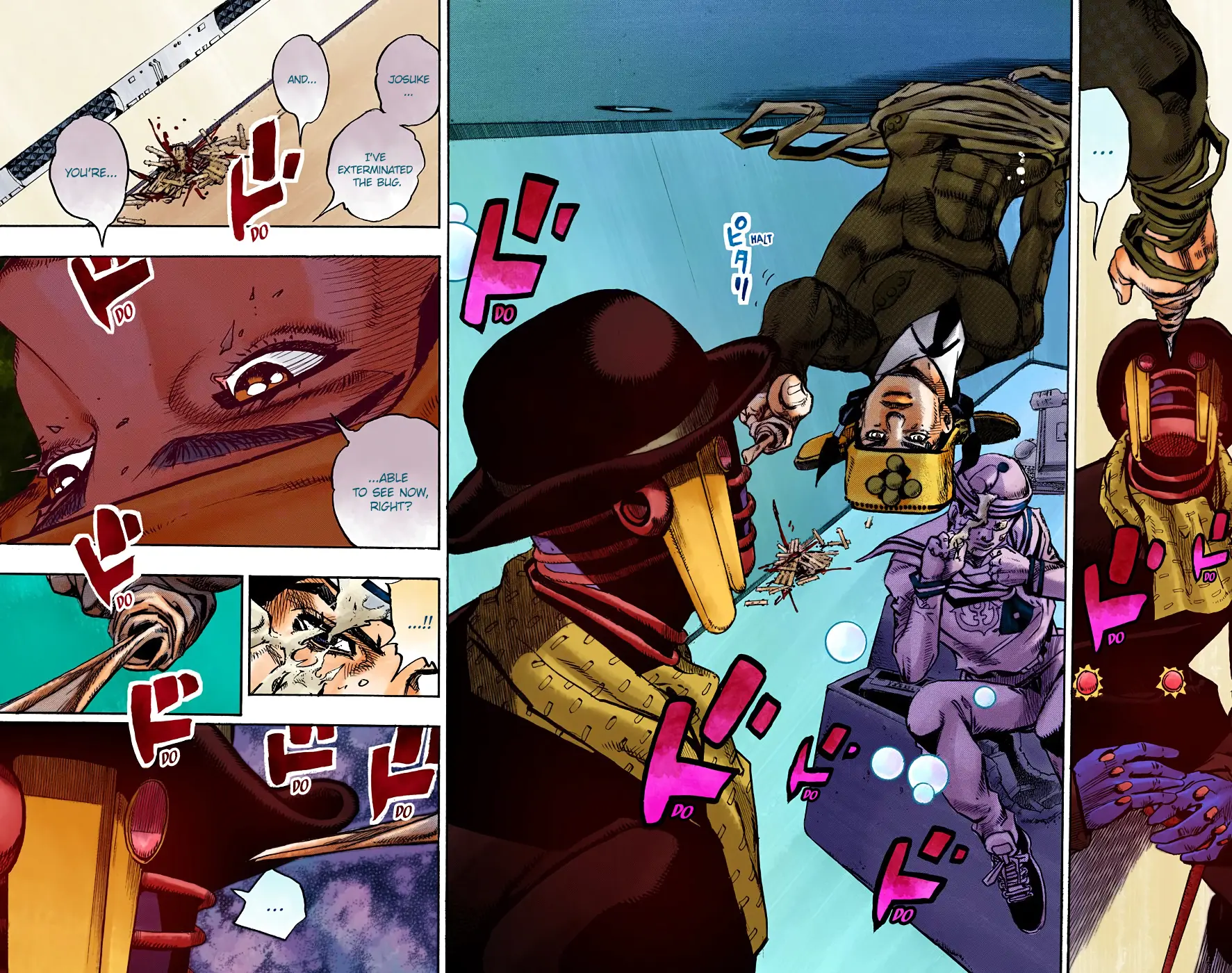 JoJo's Bizarre Adventure, Part 8: JoJolion Colored Manga — Chapter 100 — Page 16