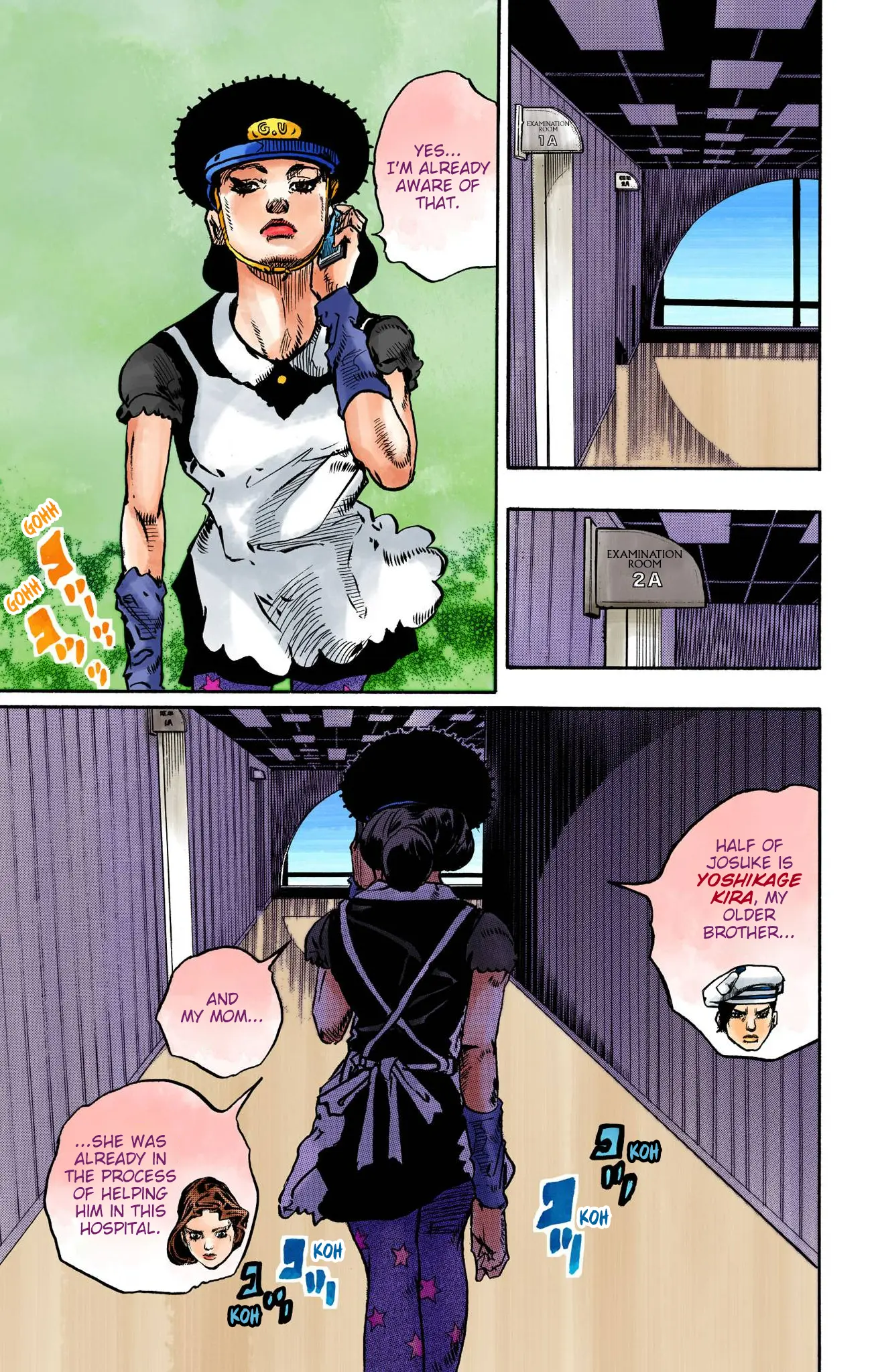 JoJo's Bizarre Adventure, Part 8: JoJolion Colored Manga — Chapter 103 — Page 17