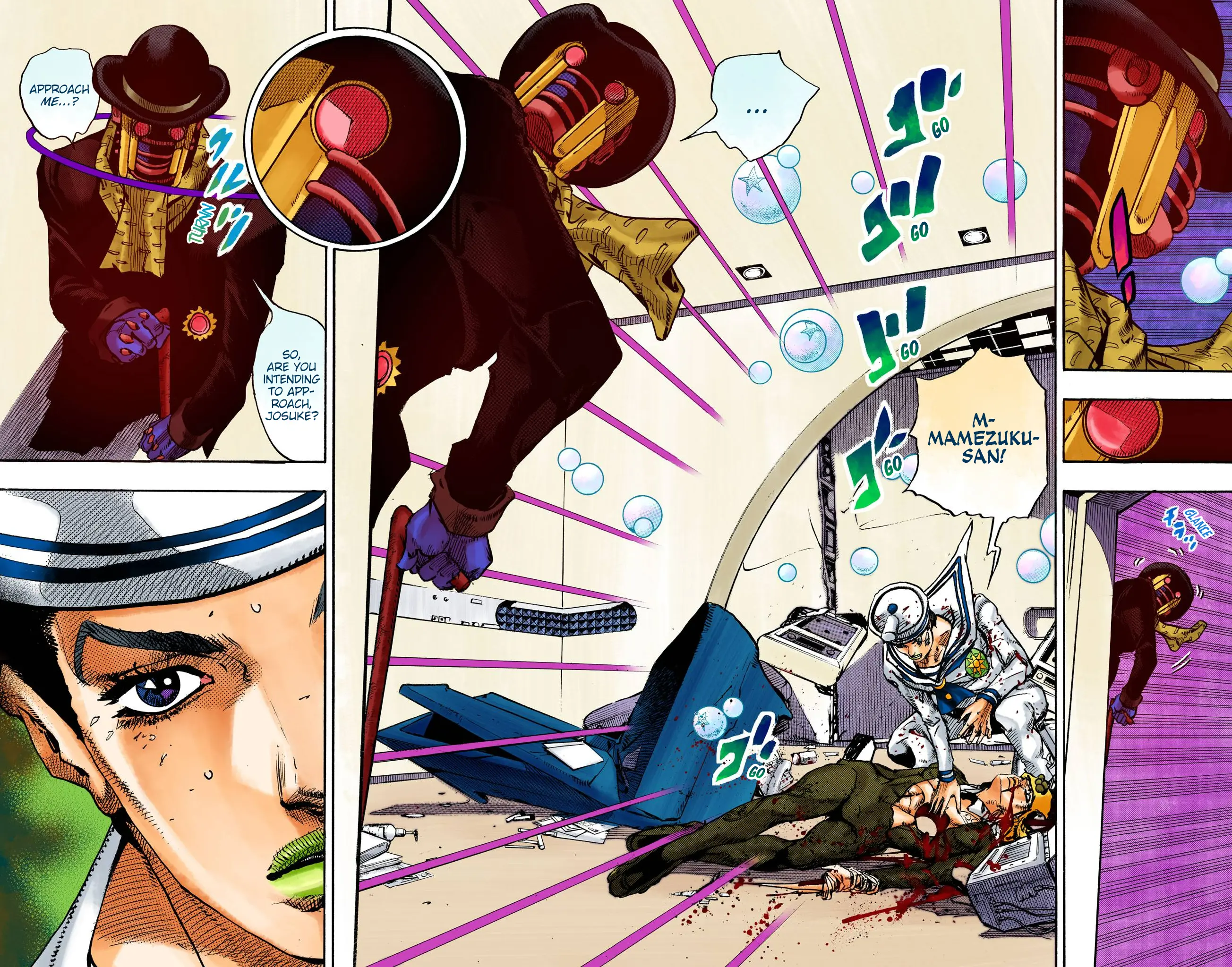 JoJo's Bizarre Adventure, Part 8: JoJolion Colored Manga — Chapter 103 — Page 18