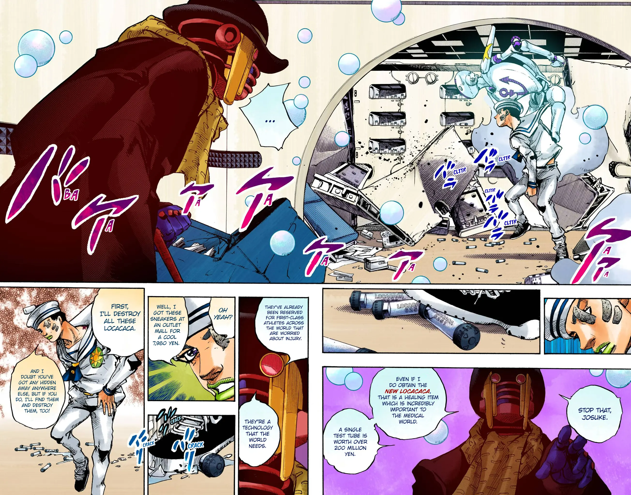 JoJo's Bizarre Adventure, Part 8: JoJolion Colored Manga — Chapter 103 — Page 22