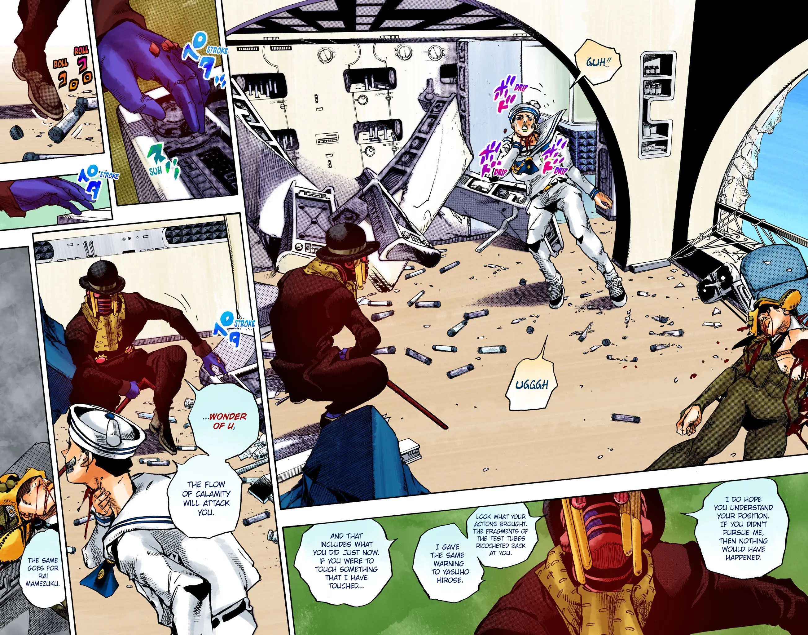 JoJo's Bizarre Adventure, Part 8: JoJolion Colored Manga — Chapter 103 — Page 27