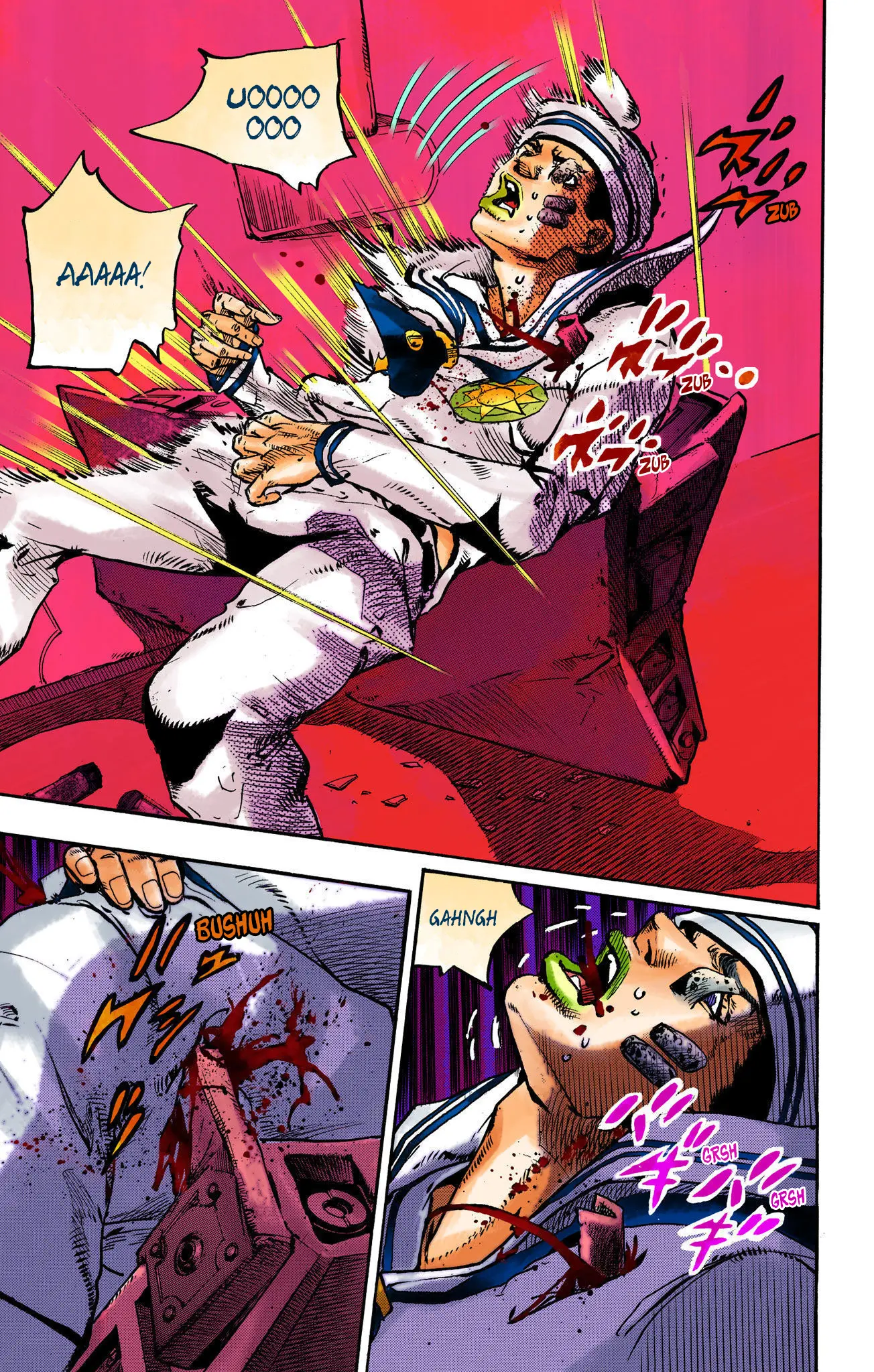 JoJo's Bizarre Adventure, Part 8: JoJolion Colored Manga — Chapter 103 — Page 32