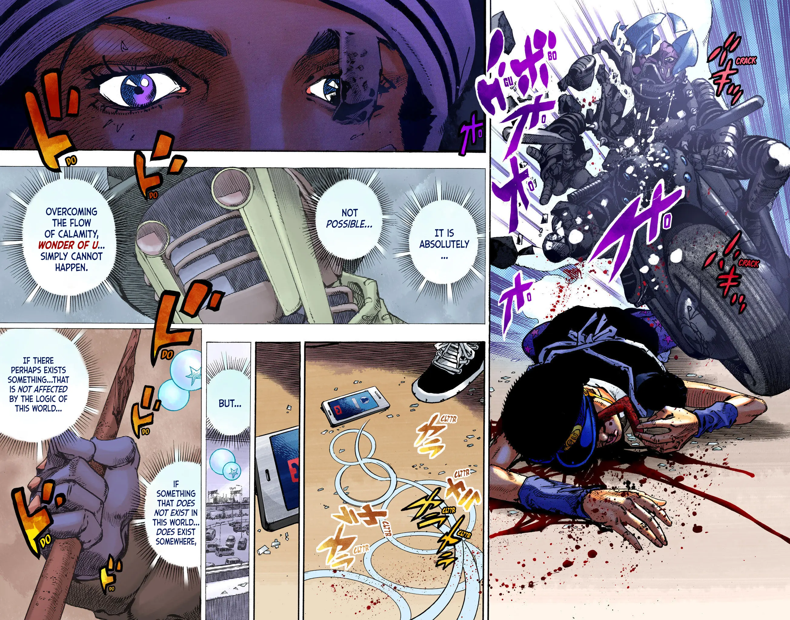 JoJo's Bizarre Adventure, Part 8: JoJolion Colored Manga — Chapter 104 — Page 10