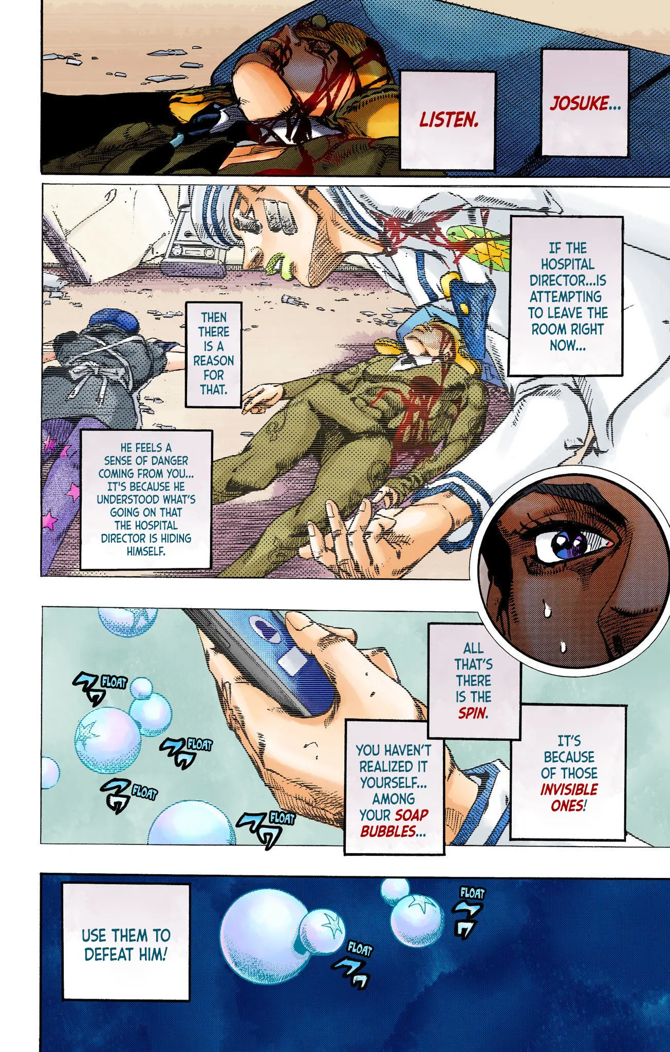 JoJo's Bizarre Adventure, Part 8: JoJolion Colored Manga — Chapter 104 — Page 21